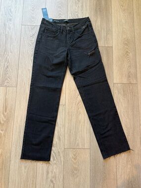 Wild Fable Women's Size 4 Black Mid-Rise Straight EasyRigid Jeans NWT